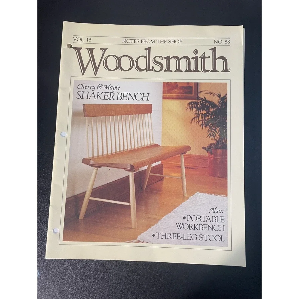Woodsmith Woodworking Notes from the Shop Variety Lot (1993-1995)